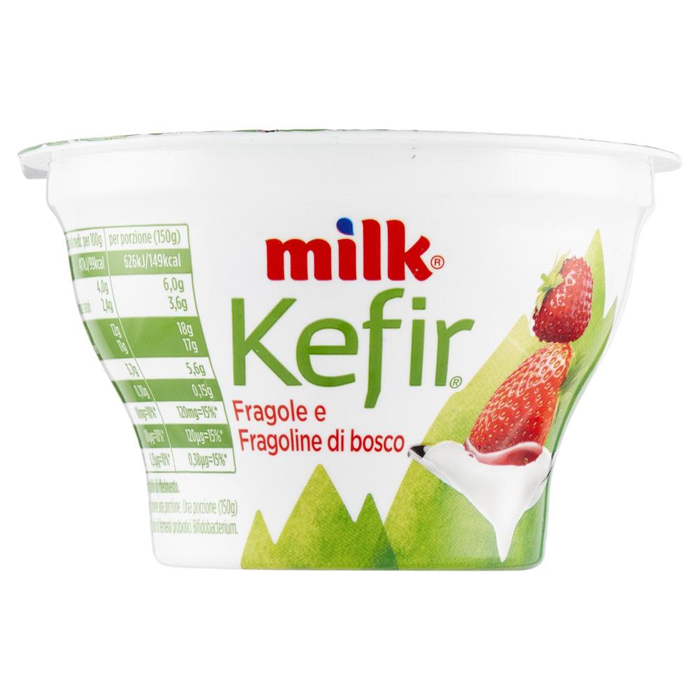 MILK KEFIR FRAGOLA E FRAGOLINE BOSCO GR 150